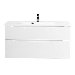 Фото Тумба под раковину BelBagno Marino-H60 110 подвесная, bianco lucido