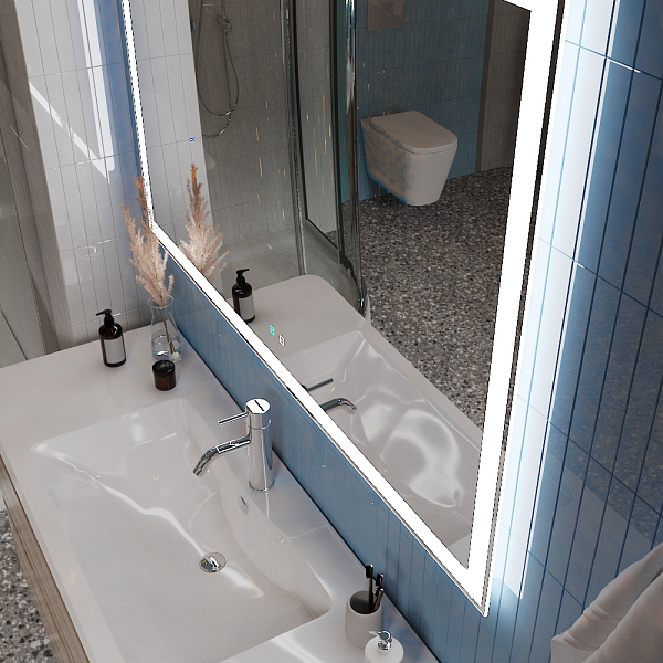 Зеркало BelBagno SPC-GRT-1200-800-LED-TCH-SND , изображение 9