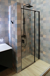 Фото Душевая дверь в нишу Cezares Urban B-12-100-C-NERO