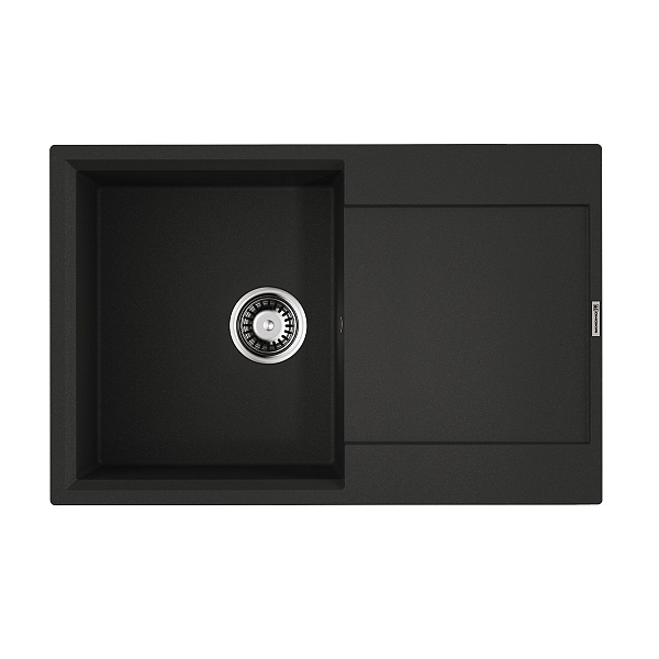 Мойка кухонная Omoikiri Daisen 78T-BL черный , изображение 1