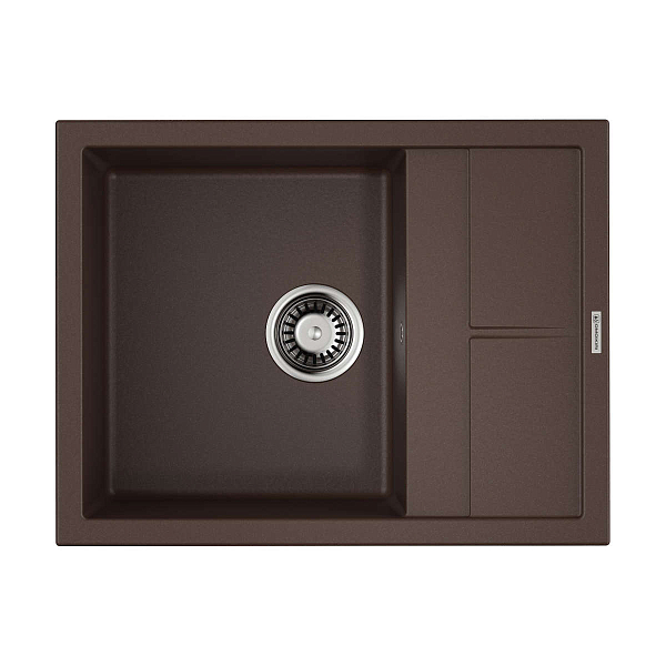 Мойка кухонная Omoikiri Sumi 65-DC темный шоколад , изображение 1