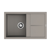 Изображение Мойка кухонная Omoikiri Sumi 79A-GR leningrad grey Мойка кухонная Omoikiri Sumi 79A-GR leningrad grey , изображение 1