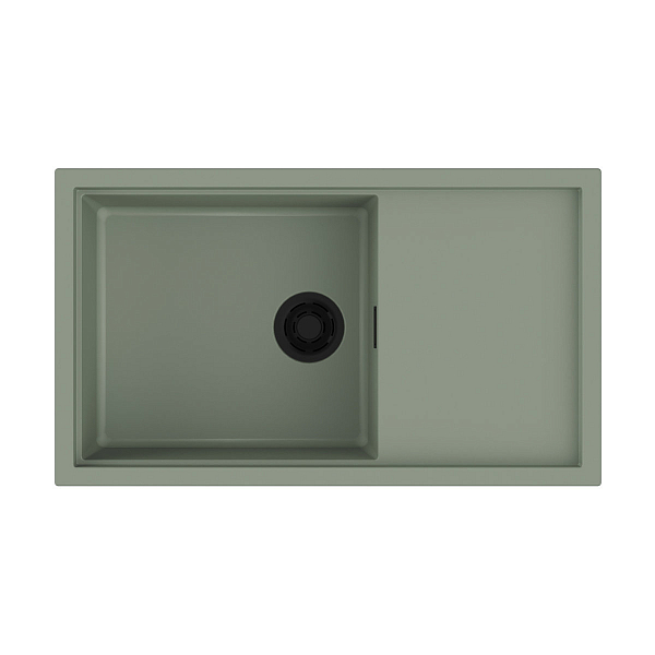 Мойка кухонная Omoikiri Sintesi 86-WG wind green , изображение 1