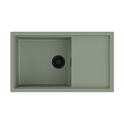 Мойка кухонная Omoikiri Sintesi 86-WG wind green , изображение 1