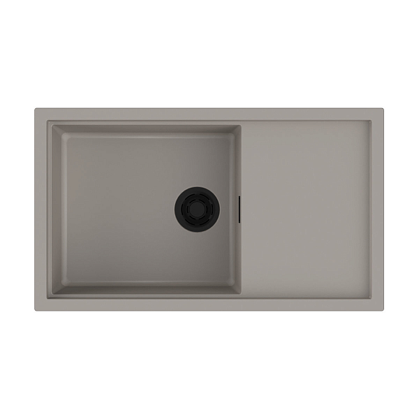 Мойка кухонная Omoikiri Sintesi 86-GR leningrad grey , изображение 1