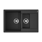 Изображение Мойка кухонная Omoikiri Daisen 78-2-BL черный Мойка кухонная Omoikiri Daisen 78-2-BL черный , изображение 1