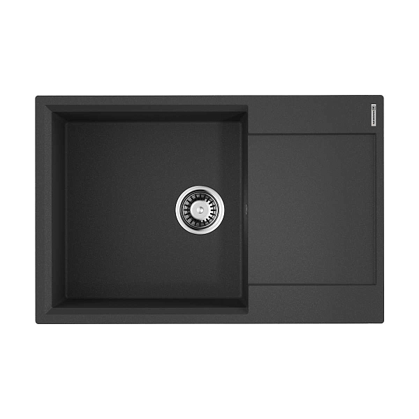 Мойка кухонная Omoikiri Daisen 78-LB-BL черный , изображение 1