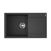 Изображение Мойка кухонная Omoikiri Daisen 86-BL черный Мойка кухонная Omoikiri Daisen 86-BL черный , изображение 1