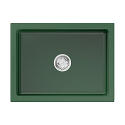 Фото Мойка кухонная Omoikiri Mikura 61-RG Glossy royal green