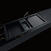Изображение Мойка кухонная Omoikiri Sintesi 116-GB графит Мойка кухонная Omoikiri Sintesi 116-GB графит , изображение 3