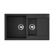 Изображение Мойка кухонная Omoikiri Daisen 86-2-BL черный Мойка кухонная Omoikiri Daisen 86-2-BL черный , изображение 1