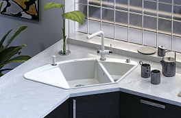 Мойка кухонная Omoikiri Sakaime 105C-WH белый , изображение 3