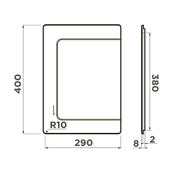 Фото Разделочная доска Omoikiri CB-BASIC-380-WD