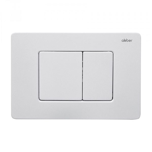 Кнопка смыва Abber AC0120MW , изображение 1