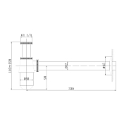 Изображение Сифон для раковины Abber AF0032B Сифон для раковины Abber AF0032B , изображение 2
