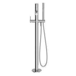 Фото Смеситель Cezares Leaf VDP-L-01 напольный, для ванны с душем