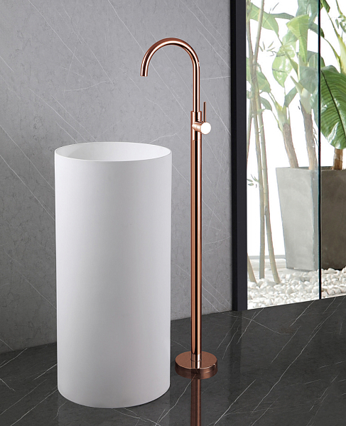 Смеситель Abber Wasser Kreis AF8141RG для раковины , изображение 2