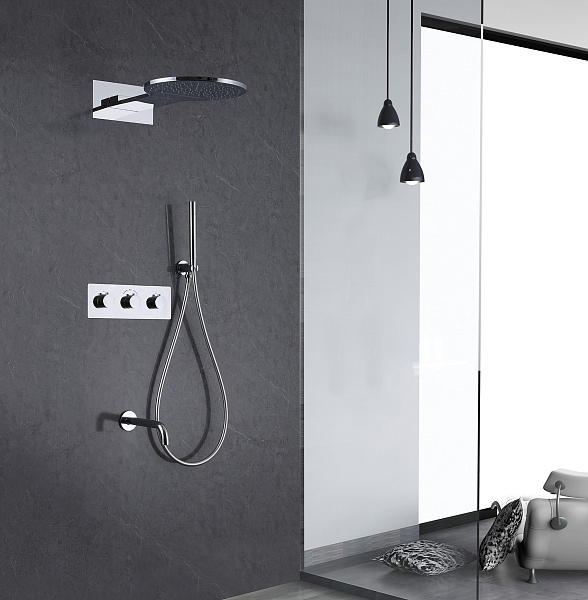 Душевой комплект Abber Wasser Kreis AF8150 , изображение 2