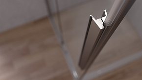 Фото Душевой уголок Kolpa San Polaris Fold Q 100х100 см silver