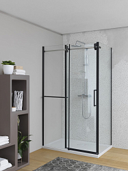 Фото Душевой уголок Kolpa San Virgo TK 120х80 см black
