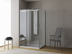 Фото Душевой уголок Kolpa San Dorsa TK 140х90 см silver