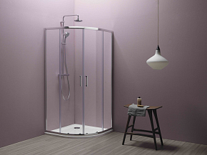 Фото Душевой уголок Kolpa San Eco Quat TKP 80х80 см silver