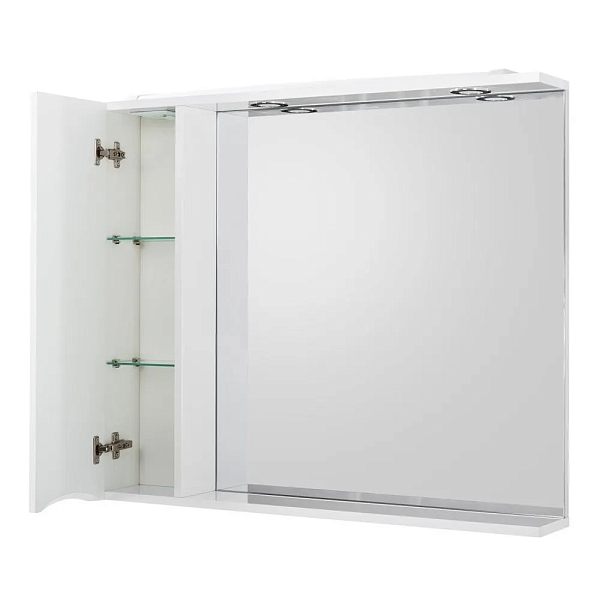 Зеркало-шкаф BelBagno Marino SPC-800/750-1A-BL-P-L левый , изображение 4