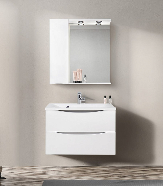 Зеркало-шкаф BelBagno Marino SPC-800/750-1A-BL-P-L левый , изображение 13