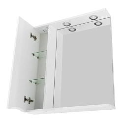 Фото Зеркало-шкаф BelBagno Marino SPC-700/750-1A-BL-P-L левый