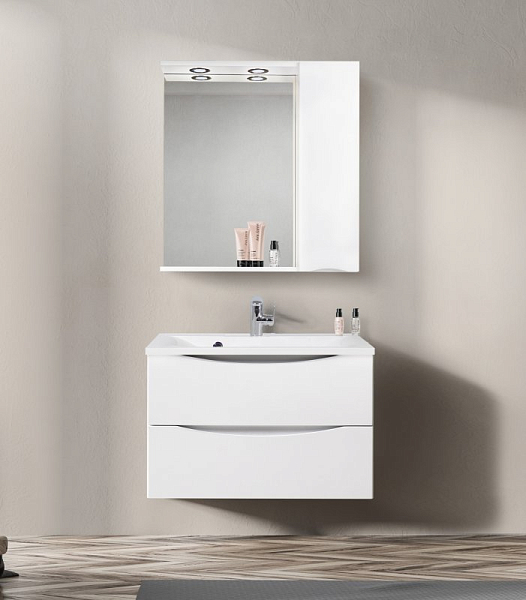 Зеркало-шкаф BelBagno Marino SPC-800/750-1A-BL-P-R правый , изображение 13
