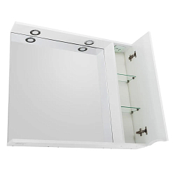 Фото Зеркало-шкаф BelBagno Marino SPC-900/750-1A-BL-P-R правый