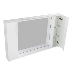 Фото Зеркало-шкаф BelBagno Marino SPC-1200/750-2A-BL-P