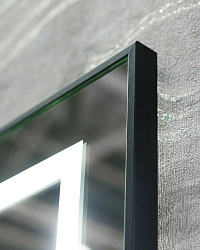 Фото Зеркало BelBagno SPC-KRAFT-885-785-TCH-WARM-NERO