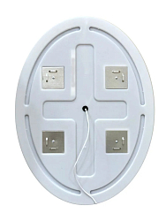 Фото Зеркало BelBagno SPC-VST-750-900-LED-BTN