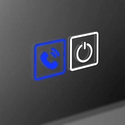 Фото Зеркало BelBagno SPC-RNG-800-LED-TCH-PHONE