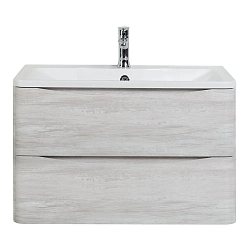 Фото Тумба под раковину BelBagno Acqua 100 подвесная, rovere vintage bianco