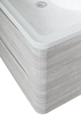 Фото Тумба под раковину BelBagno Acqua 100 подвесная, rovere vintage bianco