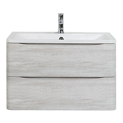 Фото Тумба под раковину BelBagno Acqua 90 подвесная, rovere vintage bianco