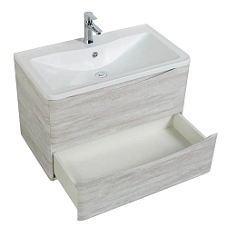 Фото Тумба под раковину BelBagno Acqua 90 подвесная, rovere vintage bianco