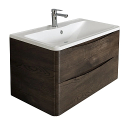 Фото Тумба под раковину BelBagno Acqua 90 подвесная, rovere nature grigio