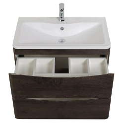 Фото Тумба под раковину BelBagno Acqua 90 подвесная, rovere nature grigio
