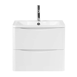 Фото Тумба под раковину BelBagno Acqua 60 подвесная, bianco lucido