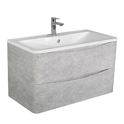 Фото Тумба под раковину BelBagno Acqua 80 подвесная, cemento verona grigio