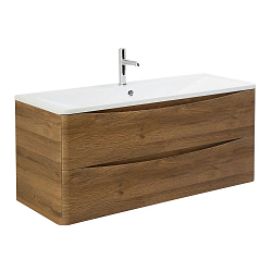 Фото Тумба под раковину BelBagno Acqua 120 подвесная, rovere rustico