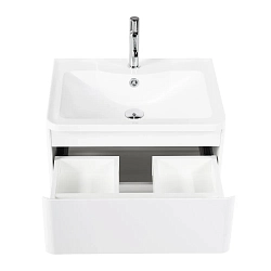 Фото Тумба под раковину BelBagno Albano 60 подвесная, bianco lucido