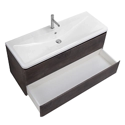 Фото Тумба под раковину BelBagno Albano 120 подвесная, rovere nature grigio