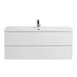 Фото Тумба под раковину BelBagno Albano 120 подвесная, bianco lucido