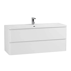 Фото Тумба под раковину BelBagno Albano 120 подвесная, bianco lucido