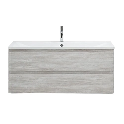 Фото Тумба под раковину BelBagno Albano 120 подвесная, rovere vintage bianco