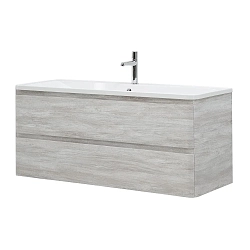 Фото Тумба под раковину BelBagno Albano 120 подвесная, rovere vintage bianco